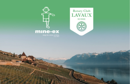 5 vignerons du Rotary s'assemblent